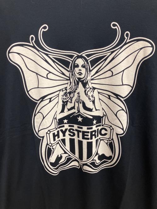 Hysteric Glamour（ヒステリックグラマー）Hysteric Glamour (ヒステリックグラマー) LEVITATED GIRL オーバーサイズTシャツ ブラック サイズ:SIZE Free 未使用品の古着・服飾アイテム