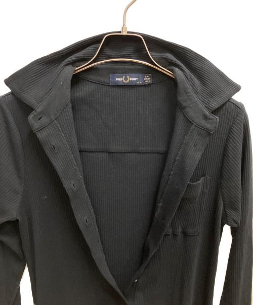 FRED PERRY（フレッドペリー）FRED PERRY (フレッドペリー) 長袖ワンピース ブラック サイズ:UK 10/US 6の古着・服飾アイテム