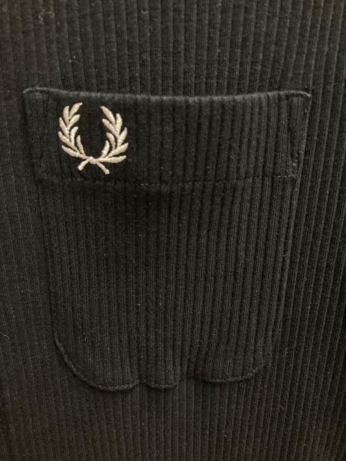 FRED PERRY（フレッドペリー）FRED PERRY (フレッドペリー) 長袖ワンピース ブラック サイズ:UK 10/US 6の古着・服飾アイテム