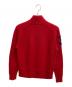 POLO RALPH LAUREN (ポロ・ラルフローレン) ジップアップニット　カーディガン レッド サイズ:SIZE S：6000円