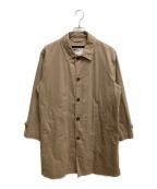 MHLエムエイチエル）の古着「ステンカラーコート」｜ベージュ
