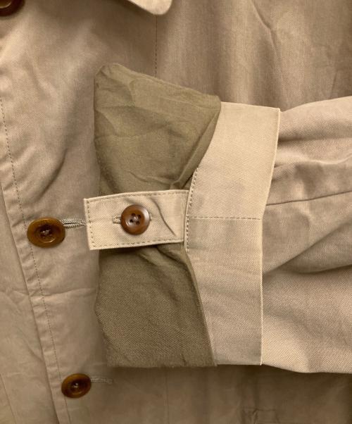 MHL（エムエイチエル）MHL (エムエイチエル) ステンカラーコート ベージュ サイズ:SIZE Mの古着・服飾アイテム