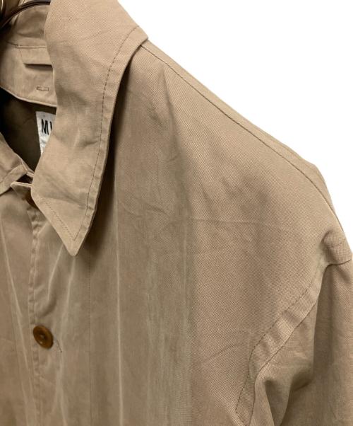 MHL（エムエイチエル）MHL (エムエイチエル) ステンカラーコート ベージュ サイズ:SIZE Mの古着・服飾アイテム