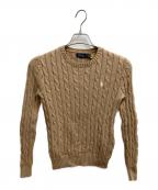 POLO RALPH LAURENポロ・ラルフローレン）の古着「厚手ニット」｜ベージュ