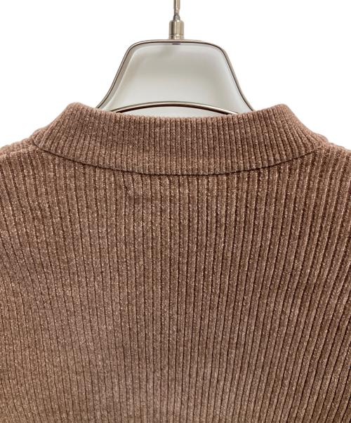 FRED PERRY（フレッドペリー）FRED PERRY (フレッドペリー) 厚手ニット ブラウン サイズ:SIZE Mの古着・服飾アイテム