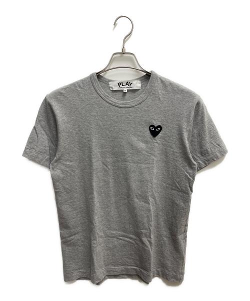 PLAY COMME des GARCONS（プレイコムデギャルソン）PLAY COMME des GARCONS (プレイコムデギャルソン) 半袖カットソー グレー サイズ:SIZE Mの古着・服飾アイテム