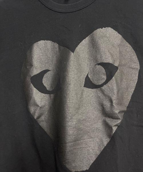 PLAY COMME des GARCONS（プレイコムデギャルソン）PLAY COMME des GARCONS (プレイコムデギャルソン) 半袖カットソー ブラック サイズ:SIZE Lの古着・服飾アイテム