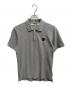 PLAY COMME des GARCONS（プレイコムデギャルソン）の古着「半袖ポロシャツ」｜グレー