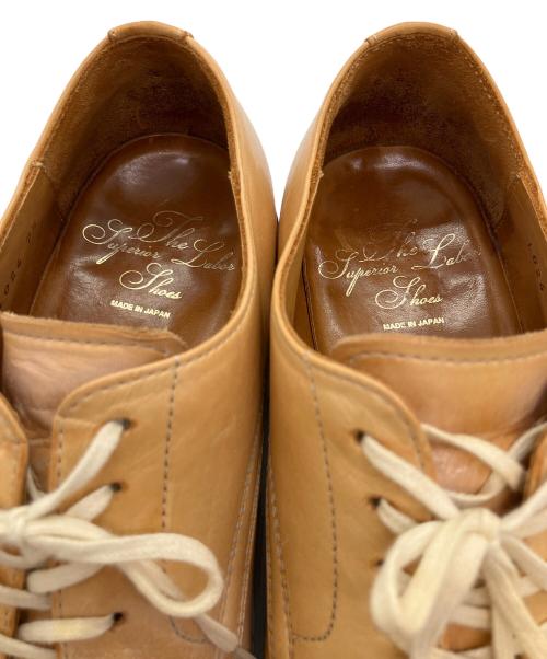 THE SUPERIOR LABOR（シュペリオールレイバー）THE SUPERIOR LABOR (シュペリオールレイバー) レザーシューズ ブラウン サイズ:SIZE 25.5cmの古着・服飾アイテム