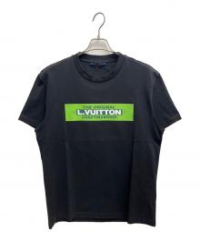LOUIS VUITTON（ルイ ヴィトン）の古着「クラフトマンシップロゴ半袖Tシャツ」｜ブラック