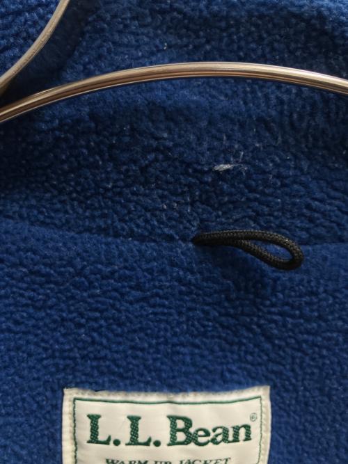 L.L.Bean（エルエルビーン）L.L.Bean (エルエルビーン) ウォームアップジャケット ナイロンジャケット ブルー サイズ:不明の古着・服飾アイテム