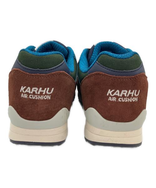 KARHU（カルフ）KARHU (カルフ) ローカットスニーカー ブラウン×ブルー サイズ:SIZE 25.5cmの古着・服飾アイテム
