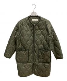 THE SHINZONE（ザ シンゾーン）の古着「キルティングコート 中綿コート」｜カーキ