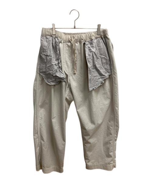 DANTON（ダントン）DANTON (ダントン) コーデュロイ イージークロップドパンツ ベージュ サイズ:SIZE 38の古着・服飾アイテム