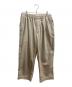 DANTON（ダントン）の古着「コーデュロイ イージークロップドパンツ」｜ベージュ