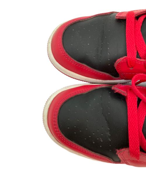 NIKE（ナイキ）NIKE (ナイキ) Air Jordan 1 Low GS ローカットスニーカー ブラック×レッド サイズ:SIZE 24cmの古着・服飾アイテム