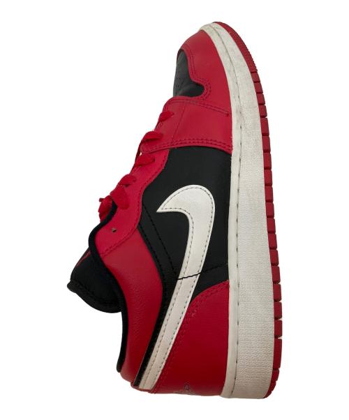 NIKE（ナイキ）NIKE (ナイキ) Air Jordan 1 Low GS ローカットスニーカー ブラック×レッド サイズ:SIZE 24cmの古着・服飾アイテム