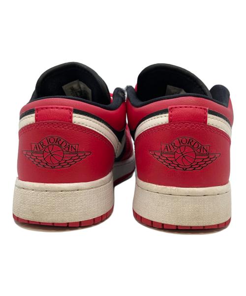 NIKE（ナイキ）NIKE (ナイキ) Air Jordan 1 Low GS ローカットスニーカー ブラック×レッド サイズ:SIZE 24cmの古着・服飾アイテム