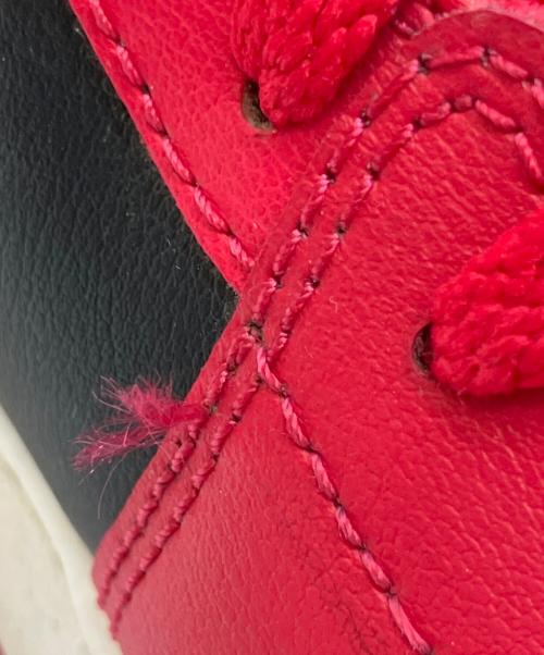 NIKE（ナイキ）NIKE (ナイキ) Air Jordan 1 Low GS ローカットスニーカー ブラック×レッド サイズ:SIZE 24cmの古着・服飾アイテム