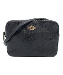 COACH（コーチ）の古着「PBB LEATHER CAMERA BAG」｜ブラック