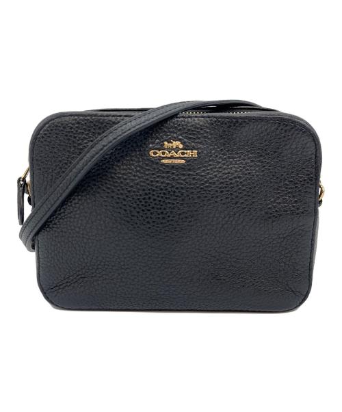 COACH（コーチ）COACH (コーチ) PBB LEATHER CAMERA BAG ブラックの古着・服飾アイテム