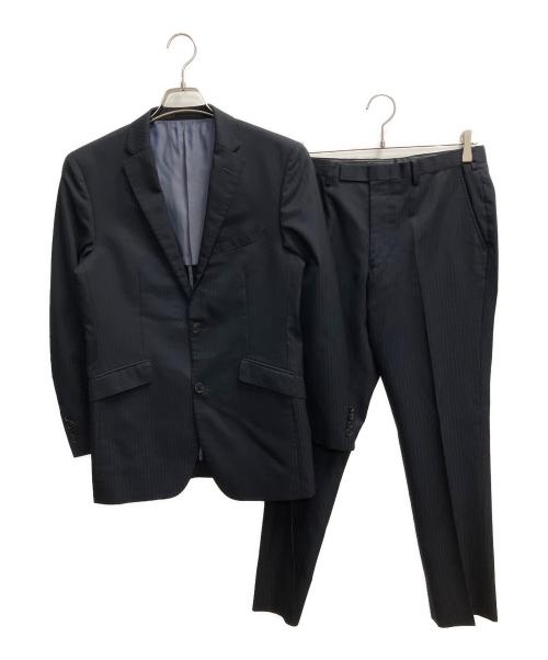 BURBERRY BLACK LABEL（バーバリーブラックレーベル）BURBERRY BLACK LABEL (バーバリーブラックレーベル) セットアップスーツ ネイビー サイズ:92-76-170/SIZE 38Rの古着・服飾アイテム