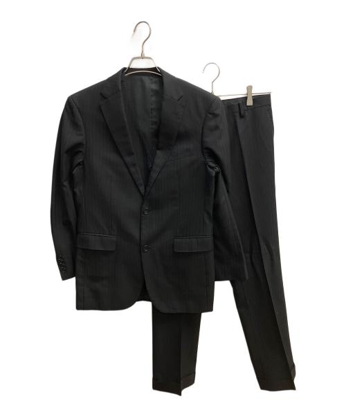BURBERRY BLACK LABEL（バーバリーブラックレーベル）BURBERRY BLACK LABEL (バーバリーブラックレーベル) 3ピーススーツ ブラック サイズ:92-76-170/SIZE 38Rの古着・服飾アイテム