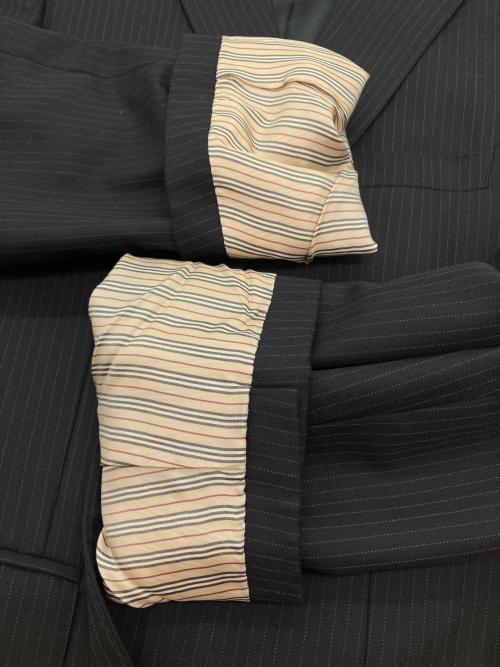 BURBERRY BLACK LABEL（バーバリーブラックレーベル）BURBERRY BLACK LABEL (バーバリーブラックレーベル) 3ピーススーツ ブラック サイズ:92-76-170/SIZE 38Rの古着・服飾アイテム