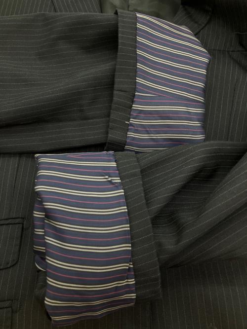 BURBERRY BLACK LABEL（バーバリーブラックレーベル）BURBERRY BLACK LABEL (バーバリーブラックレーベル) セットアップスーツ ブラック サイズ:92-76-170/SIZE 38Rの古着・服飾アイテム