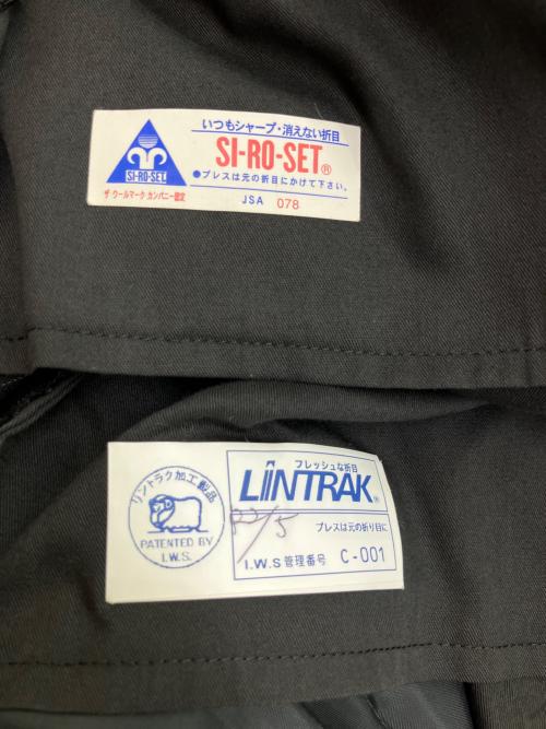 BURBERRY BLACK LABEL（バーバリーブラックレーベル）BURBERRY BLACK LABEL (バーバリーブラックレーベル) セットアップスーツ ブラック サイズ:92-76-170/SIZE 38Rの古着・服飾アイテム