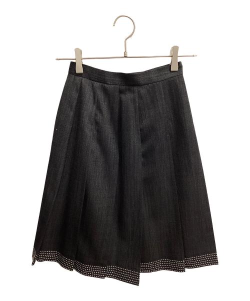 Mademoiselle Dior（マドモアゼル ディオール）Mademoiselle Dior (マドモアゼル ディオール) セットアップスーツ　スカートスーツ ブラック サイズ:ジャケットM /スカートＬの古着・服飾アイテム