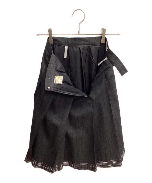 Mademoiselle Dior（マドモアゼル ディオール）Mademoiselle Dior (マドモアゼル ディオール) セットアップスーツ　スカートスーツ ブラック サイズ:ジャケットM /スカートＬの古着・服飾アイテム