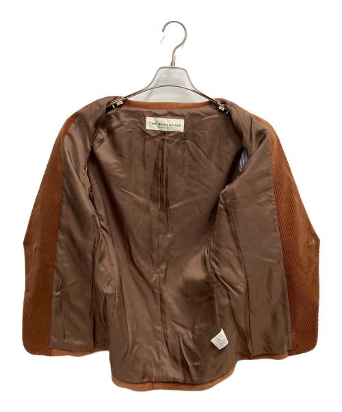 THE SHINZONE（ザ シンゾーン）THE SHINZONE (ザ シンゾーン) コーデュロイジャケット ブラウン サイズ:SIZE 34の古着・服飾アイテム