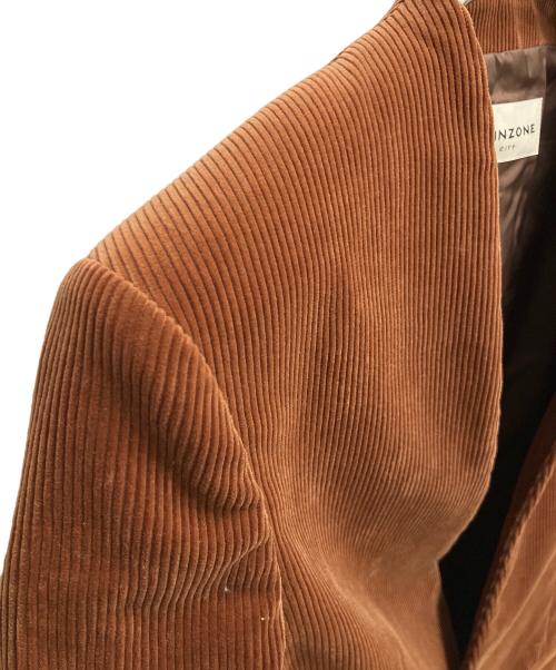 THE SHINZONE（ザ シンゾーン）THE SHINZONE (ザ シンゾーン) コーデュロイジャケット ブラウン サイズ:SIZE 34の古着・服飾アイテム