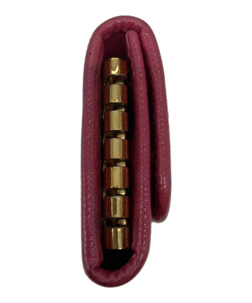 PRADA（プラダ）PRADA (プラダ) 6連キーケース ショッキングピンクの古着・服飾アイテム