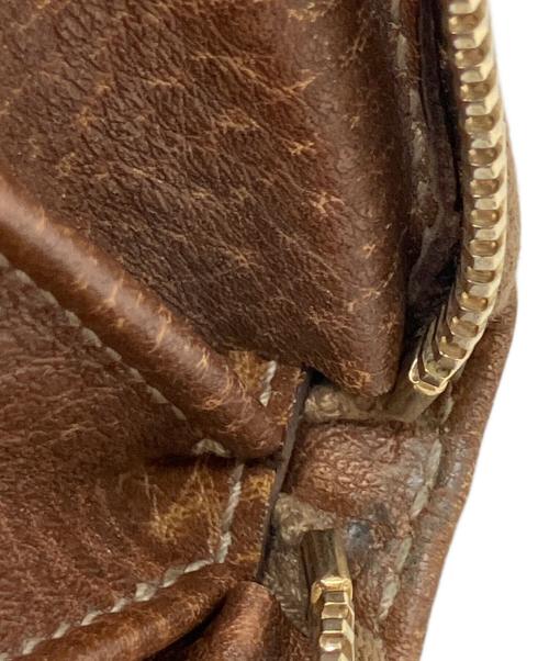 GUCCI（グッチ）GUCCI (グッチ) グッチシマ バンブー ラウンドファスナー長財布 ブラウンの古着・服飾アイテム