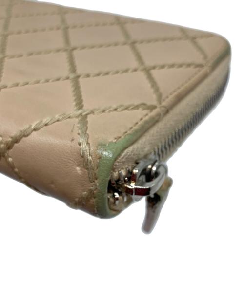 CHANEL（シャネル）CHANEL (シャネル) ワイルドステッチ 長財布 ベージュの古着・服飾アイテム