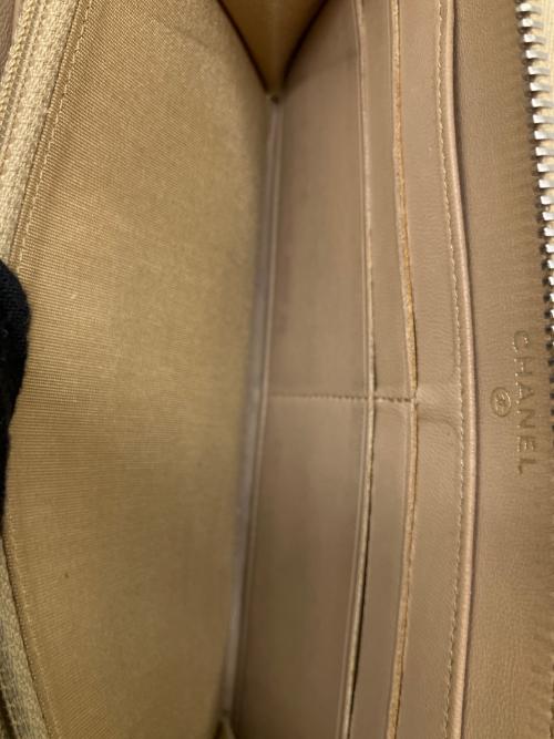 CHANEL（シャネル）CHANEL (シャネル) ワイルドステッチ 長財布 ベージュの古着・服飾アイテム