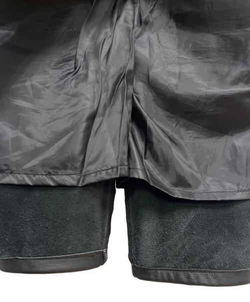 KADOYA（カドヤ）KADOYA (カドヤ) レザーパンツ ブラック サイズ:SIZE 34の古着・服飾アイテム