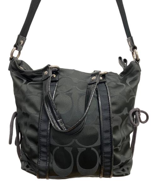 COACH（コーチ）COACH (コーチ) ショルダーバッグ ブラックの古着・服飾アイテム