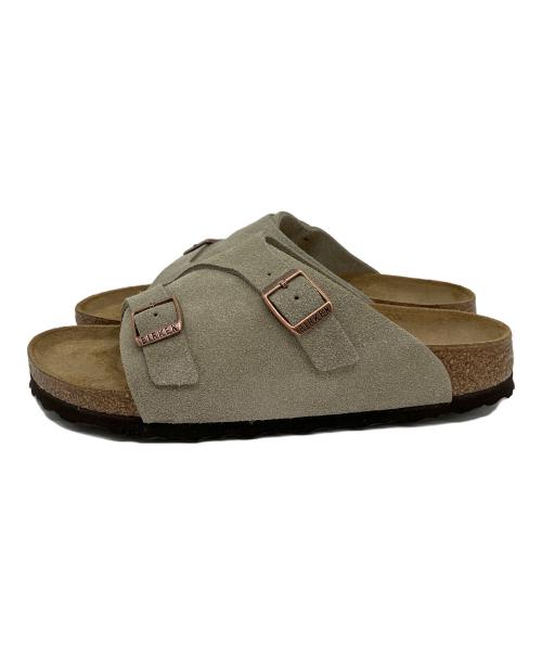 BIRKENSTOCK（ビルケンシュトック）BIRKENSTOCK (ビルケンシュトック) ZURICH ベージュ サイズ:SIZE 24.5cmの古着・服飾アイテム
