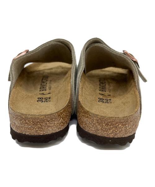 BIRKENSTOCK（ビルケンシュトック）BIRKENSTOCK (ビルケンシュトック) ZURICH ベージュ サイズ:SIZE 24.5cmの古着・服飾アイテム