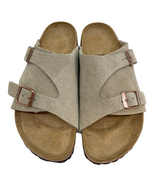 BIRKENSTOCK（ビルケンシュトック）BIRKENSTOCK (ビルケンシュトック) ZURICH ベージュ サイズ:SIZE 24.5cmの古着・服飾アイテム