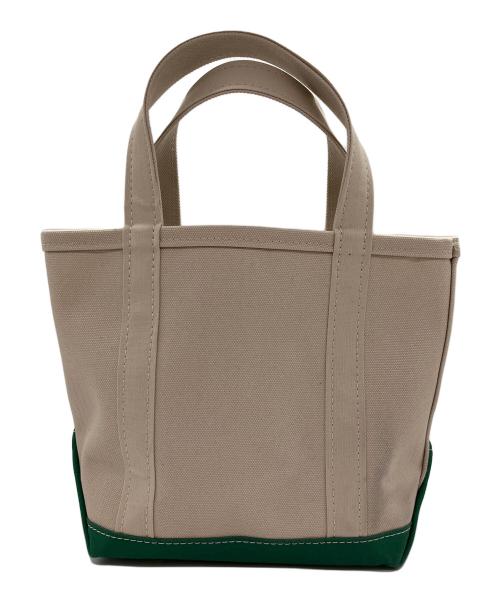 ORCIVAL（オーシバル）ORCIVAL (オーシバル) トートバッグ ベージュ×グリーンの古着・服飾アイテム