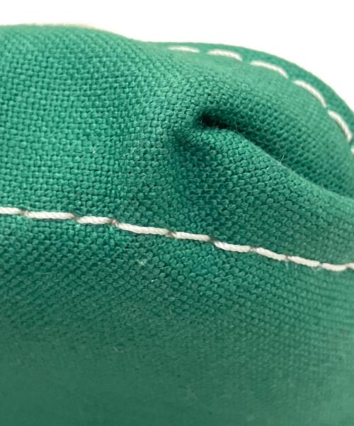 ORCIVAL（オーシバル）ORCIVAL (オーシバル) トートバッグ ベージュ×グリーンの古着・服飾アイテム