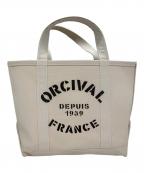 ORCIVALオーシバル）の古着「トートバッグ」｜ベージュ