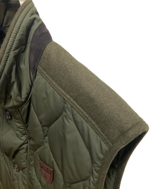 POLO RALPH LAUREN（ポロ・ラルフローレン）POLO RALPH LAUREN (ポロ・ラルフローレン) 中綿ベスト オリーブ サイズ:SIZE Lの古着・服飾アイテム