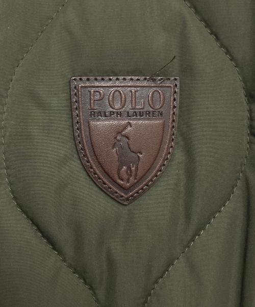 POLO RALPH LAUREN（ポロ・ラルフローレン）POLO RALPH LAUREN (ポロ・ラルフローレン) 中綿ベスト オリーブ サイズ:SIZE Lの古着・服飾アイテム