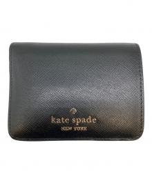 Kate Spade（ケイトスペード）の古着「2つ折り財布」｜ブラック