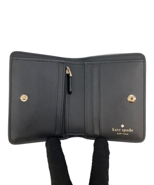 Kate Spade（ケイトスペード）Kate Spade (ケイトスペード) 2つ折り財布 ブラックの古着・服飾アイテム